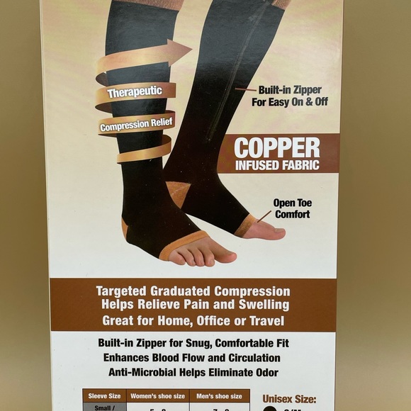 Total Vision Other Total Vision Copper Zipper Compression Sleeves